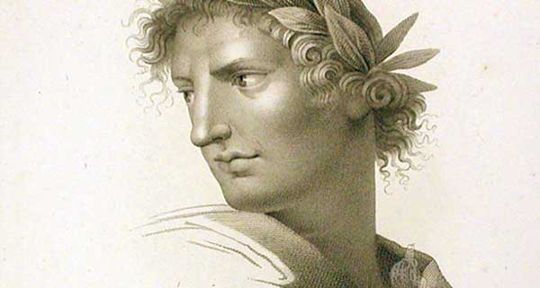 Retrato idealizado de Virgilio, autor de 'La Eneida'.