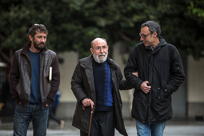 Borja Penalba, Marc Granell i Francesc Anyó. Foto de Biel Aliño.