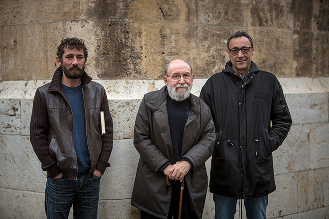 Borja Penalba, Marc Granell i Francesc Anyó (Foto de Biel Aliño).